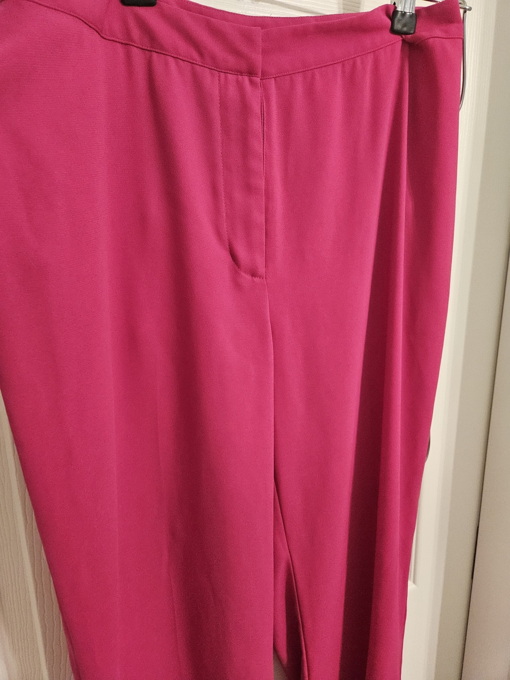 Vintage Newport News Fuchsia Straight-Leg Dress Pants